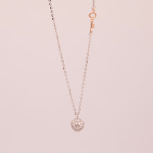 Load image into Gallery viewer, 14K Heart's Key to Love Necklace