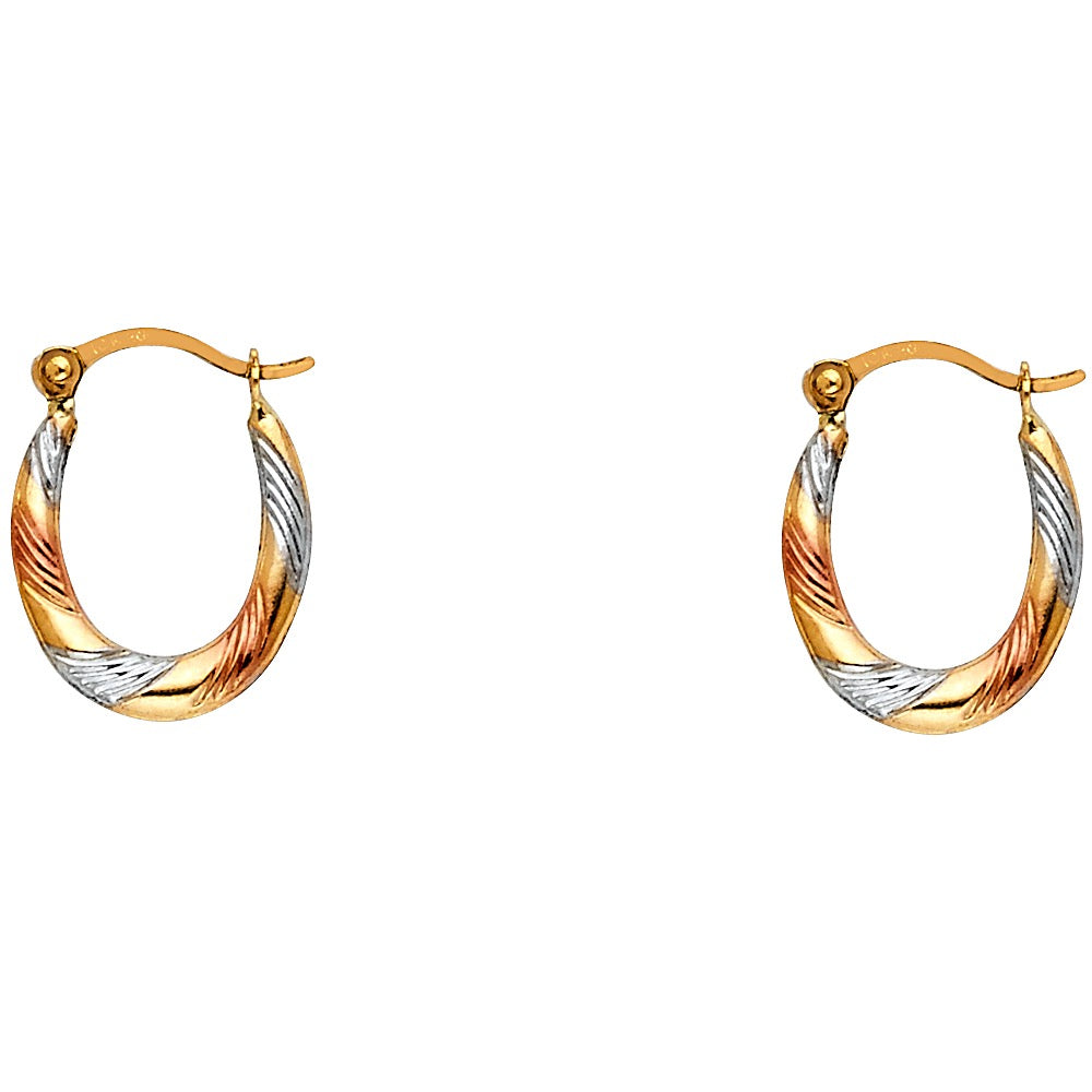Oval hoops