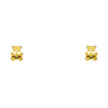 Teddy Bear Stud Earrings