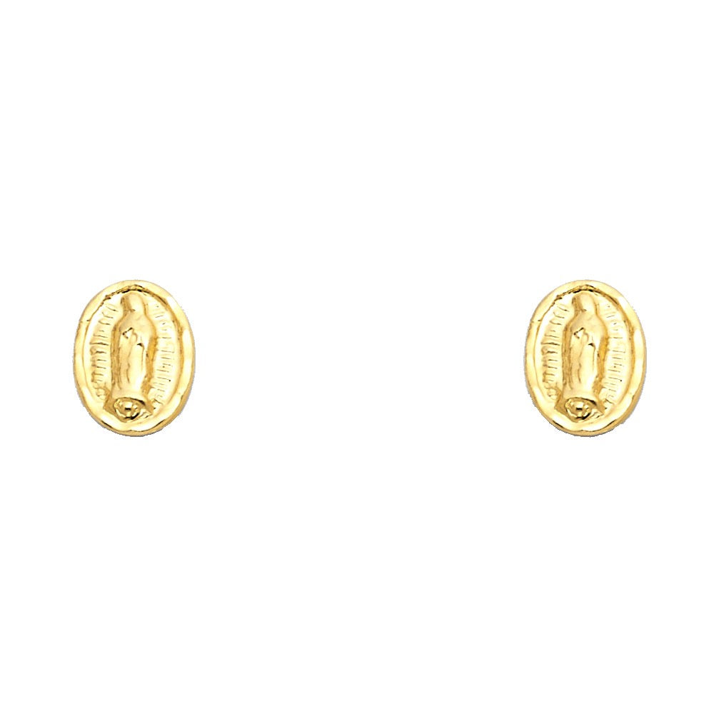 Lady of Guadalupe Stud Earrings