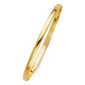 Polished Bangle Bracelet 4mm
