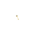 CZ Bezel-Set Nose Stud