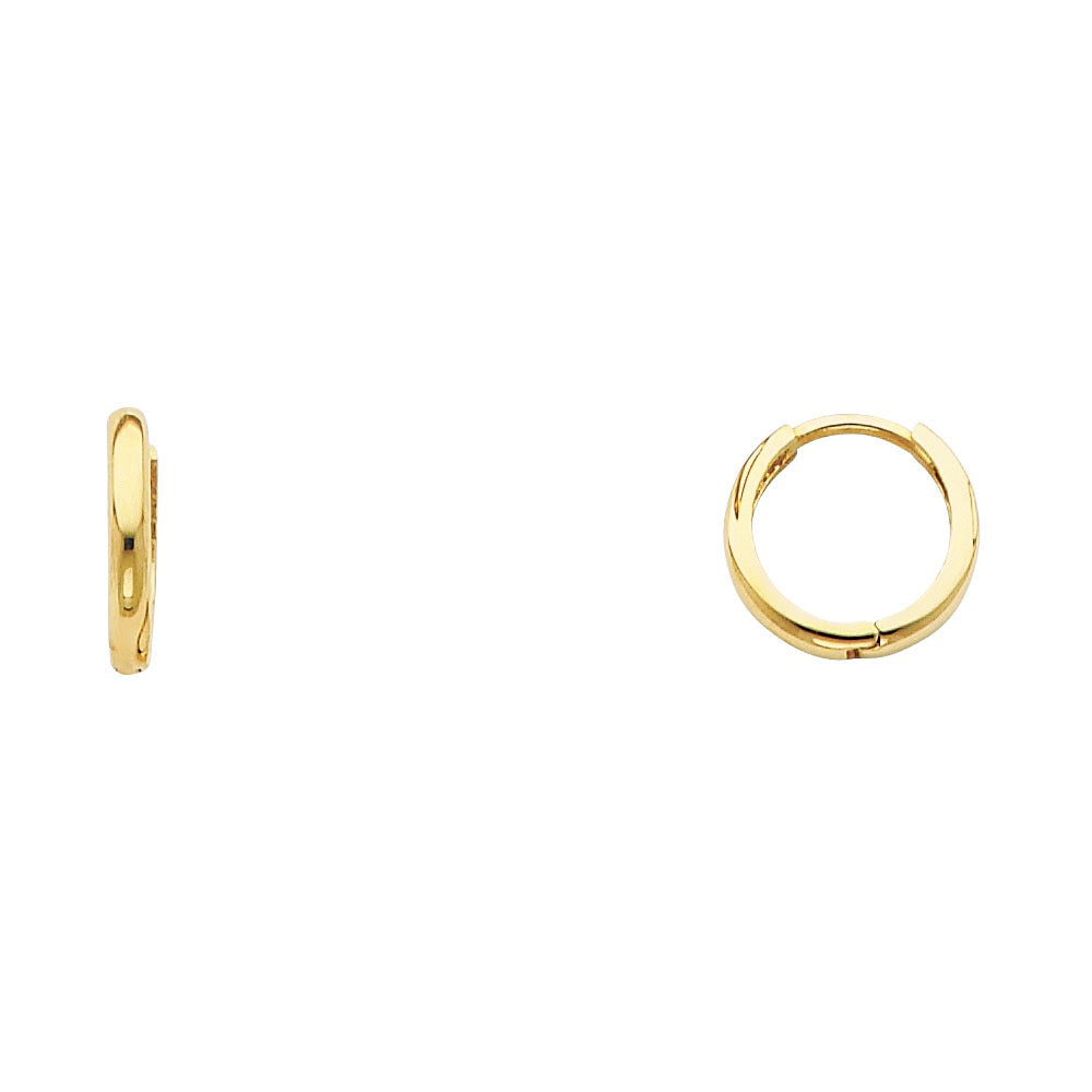 Huggie Hoop Earrings 10mm