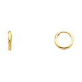Huggie Hoop Earrings 10mm