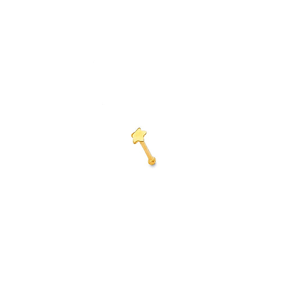 Gold Star Nose Stud