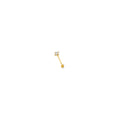 CZ Prong-Set Nose Stud