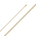 Two-Tone Gold Cuban Chain