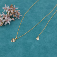 Load image into Gallery viewer, 14K Heart Embrace Necklace
