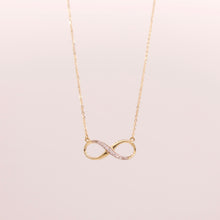 Load image into Gallery viewer, 14K Eternal Infinity Necklace
