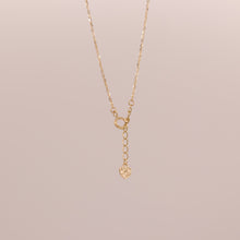 Load image into Gallery viewer, 14K Sideways Cross Necklace
